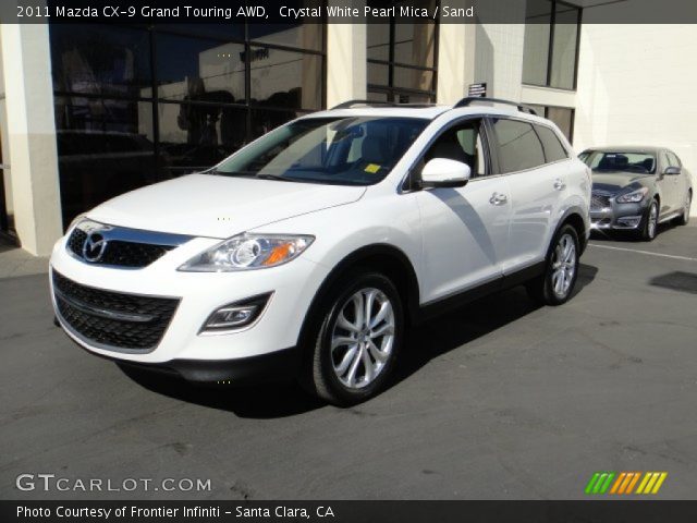2011 Mazda CX-9 Grand Touring AWD in Crystal White Pearl Mica