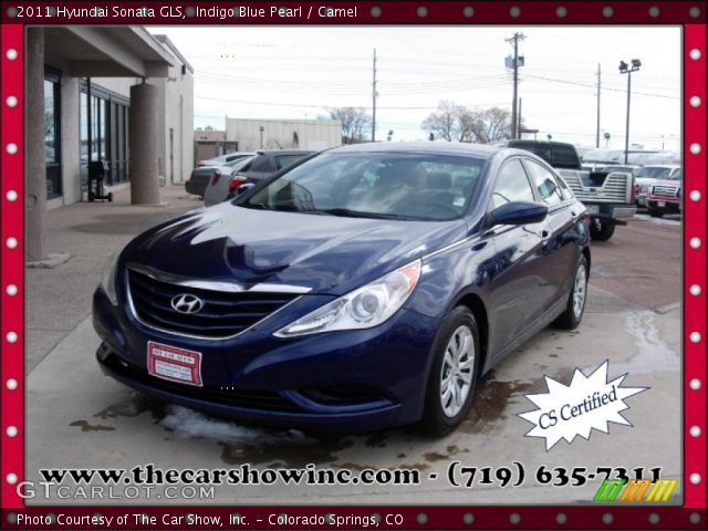 2011 Hyundai Sonata GLS in Indigo Blue Pearl