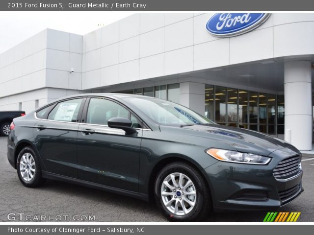 2015 Ford Fusion S in Guard Metallic
