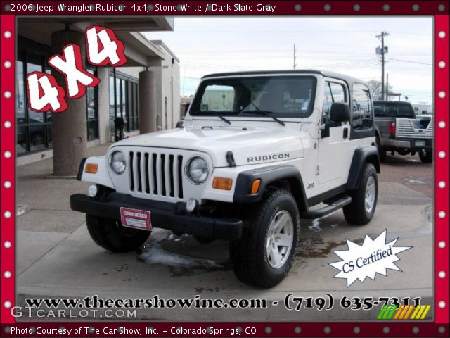 2006 Jeep Wrangler Rubicon 4x4 in Stone White