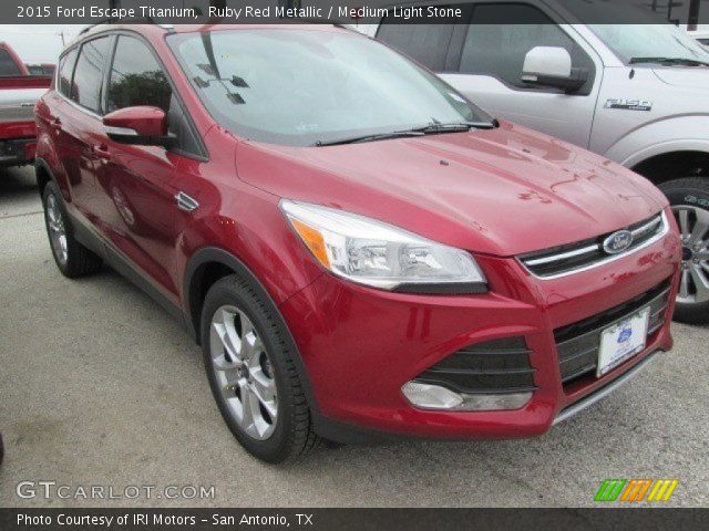 2015 Ford Escape Titanium in Ruby Red Metallic