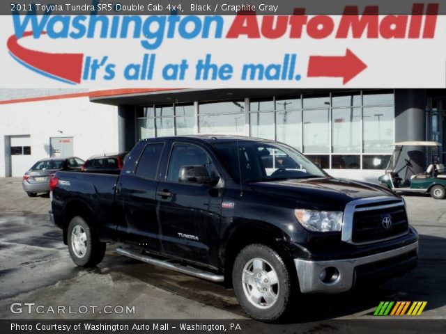 2011 Toyota Tundra SR5 Double Cab 4x4 in Black