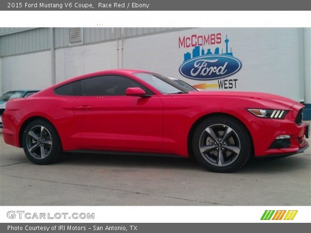 2015 Ford Mustang V6 Coupe in Race Red