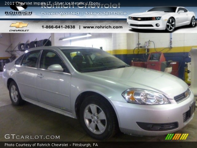 2011 Chevrolet Impala LT in Silver Ice Metallic