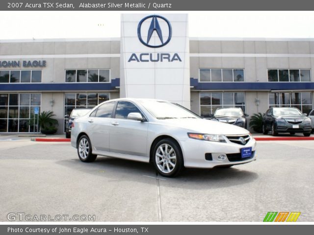 2007 Acura TSX Sedan in Alabaster Silver Metallic