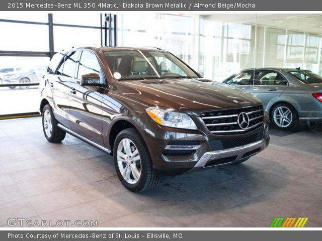 2015 Mercedes-Benz ML 350 4Matic in Dakota Brown Metallic