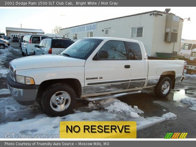 2001 Dodge Ram 1500 SLT Club Cab in Bright White
