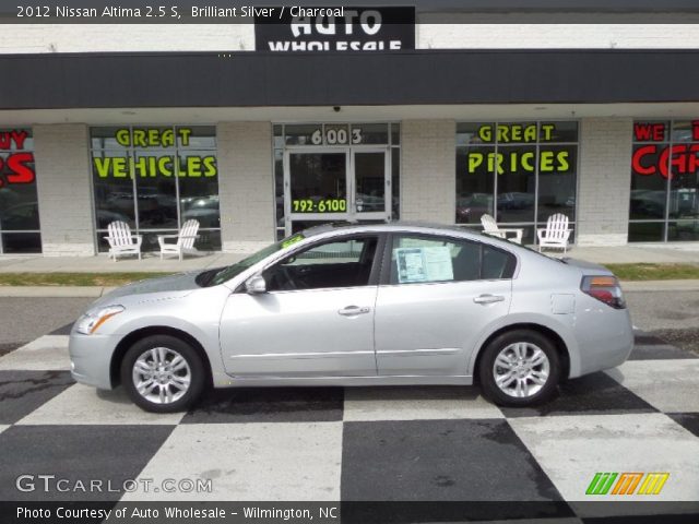 2012 Nissan Altima 2.5 S in Brilliant Silver