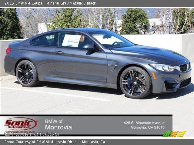2015 BMW M4 Coupe in Mineral Grey Metallic
