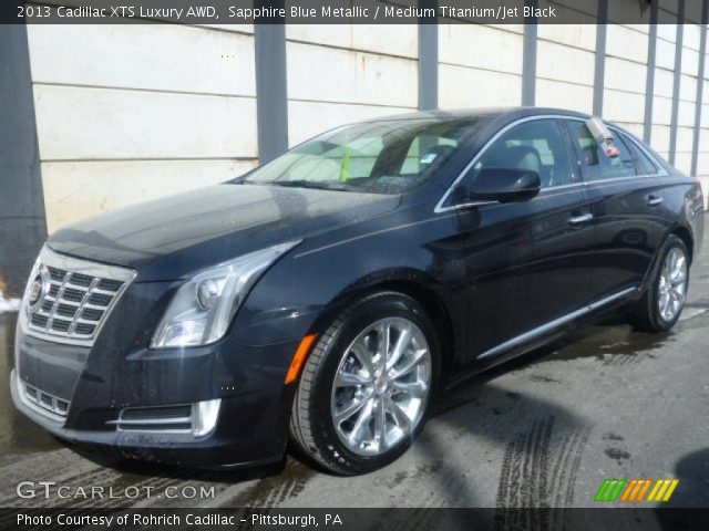 2013 Cadillac XTS Luxury AWD in Sapphire Blue Metallic