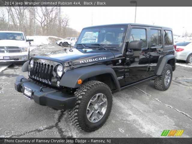 2014 Jeep Wrangler Unlimited Rubicon 4x4 in Black