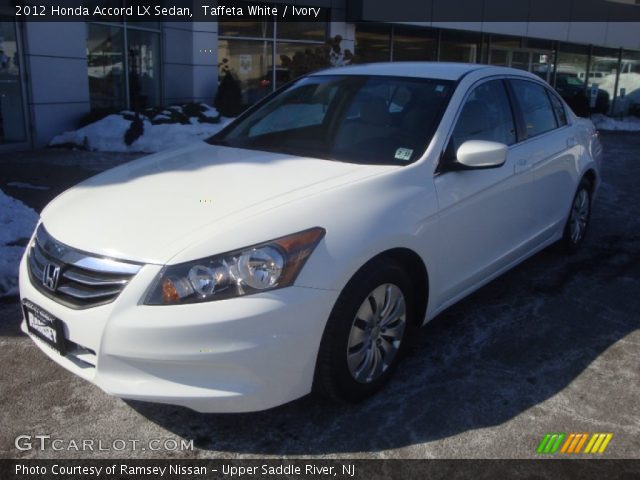 2012 Honda Accord LX Sedan in Taffeta White