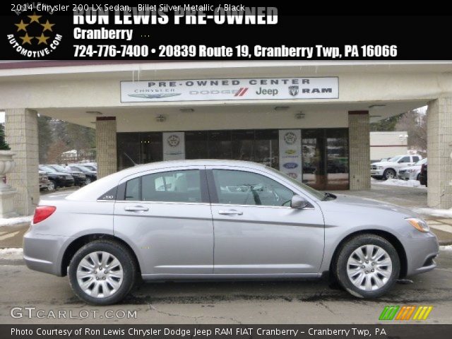 2014 Chrysler 200 LX Sedan in Billet Silver Metallic