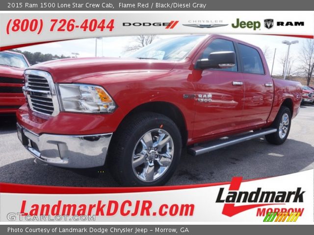 2015 Ram 1500 Lone Star Crew Cab in Flame Red
