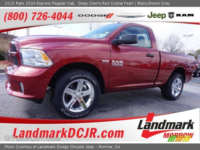 2015 Ram 1500 Express Regular Cab in Deep Cherry Red Crystal Pearl