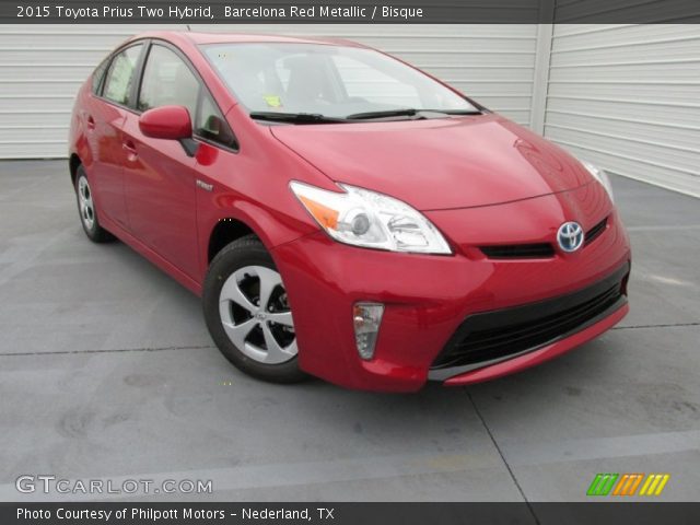 2015 Toyota Prius Two Hybrid in Barcelona Red Metallic