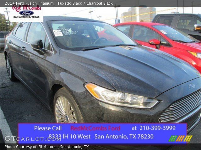 2014 Ford Fusion Titanium in Tuxedo Black