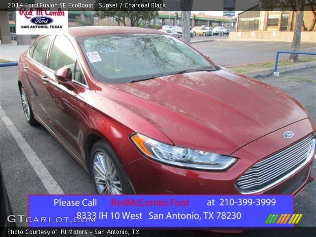 2014 Ford Fusion SE EcoBoost in Sunset