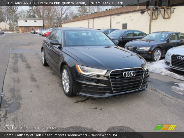 2015 Audi A6 3.0T Premium Plus quattro Sedan in Brilliant Black