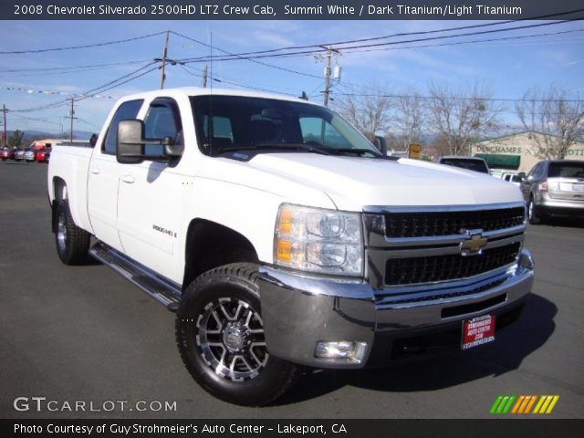 2008 Chevrolet Silverado 2500HD LTZ Crew Cab in Summit White