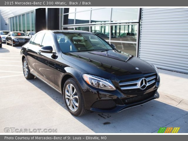 2015 Mercedes-Benz C 300 4Matic in Black