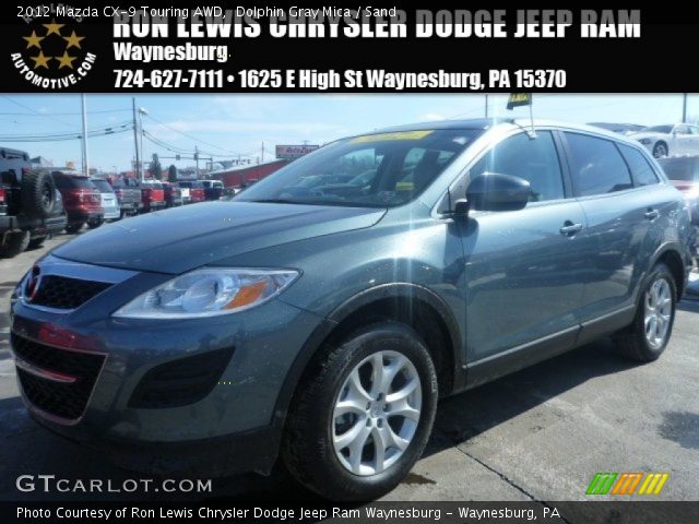 2012 Mazda CX-9 Touring AWD in Dolphin Gray Mica