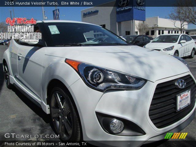 2015 Hyundai Veloster Turbo in Elite White