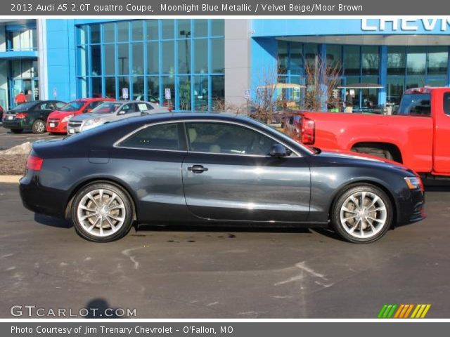 2013 Audi A5 2.0T quattro Coupe in Moonlight Blue Metallic