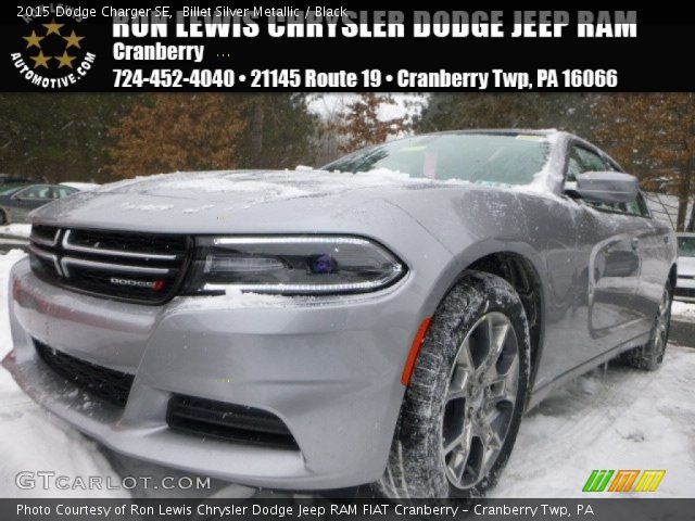 2015 Dodge Charger SE in Billet Silver Metallic