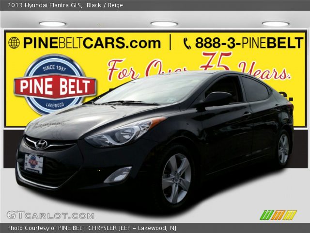 2013 Hyundai Elantra GLS in Black