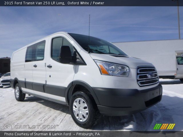 2015 Ford Transit Van 250 LR Long in Oxford White