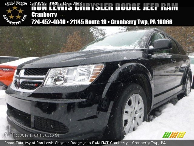 2015 Dodge Journey SE in Pitch Black