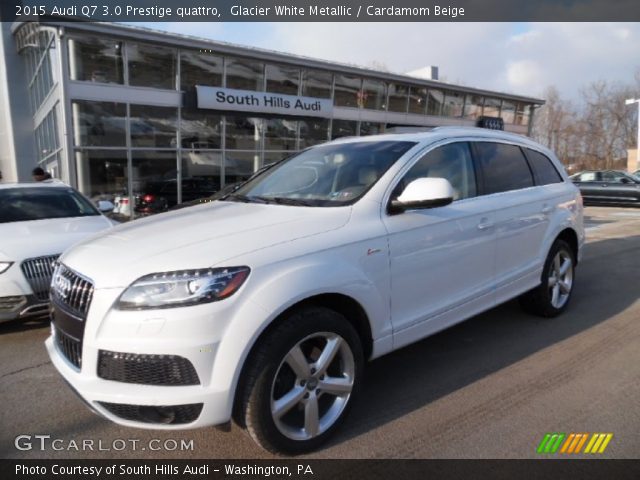 2015 Audi Q7 3.0 Prestige quattro in Glacier White Metallic