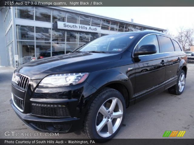2015 Audi Q7 3.0 Prestige quattro in Night Black