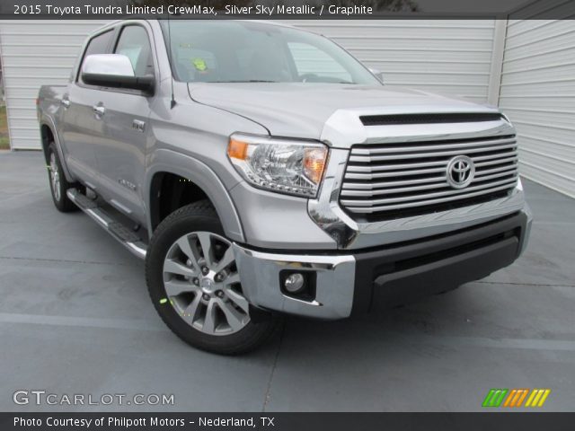 2015 Toyota Tundra Limited CrewMax in Silver Sky Metallic