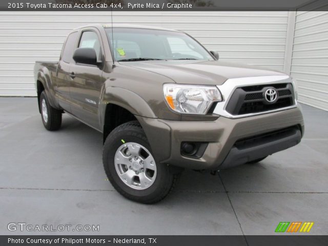 2015 Toyota Tacoma Access Cab 4x4 in Pyrite Mica