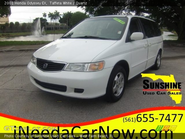 2001 Honda Odyssey EX in Taffeta White