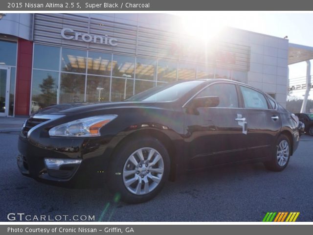 2015 Nissan Altima 2.5 S in Super Black