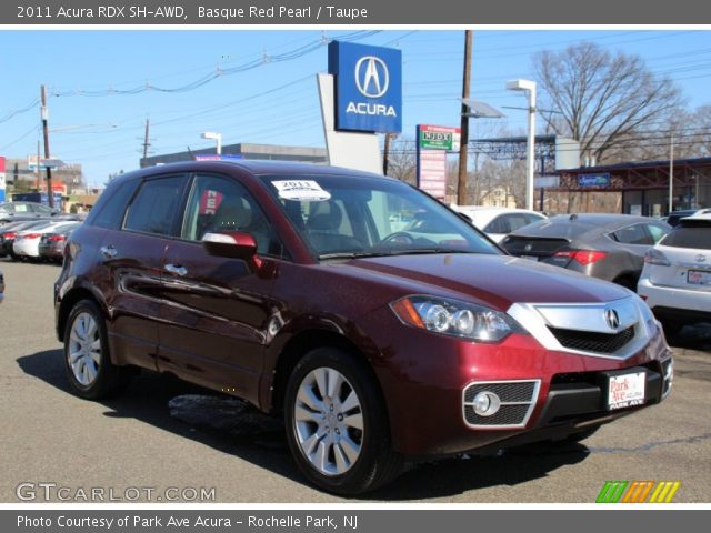 2011 Acura RDX SH-AWD in Basque Red Pearl
