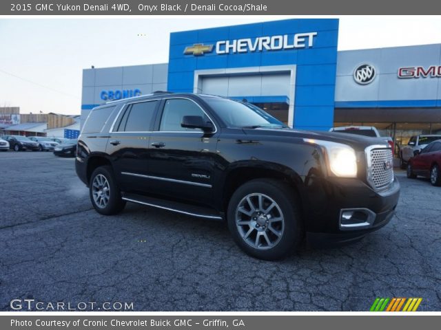 2015 GMC Yukon Denali 4WD in Onyx Black