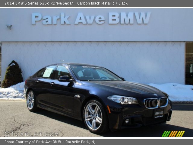 2014 BMW 5 Series 535d xDrive Sedan in Carbon Black Metallic