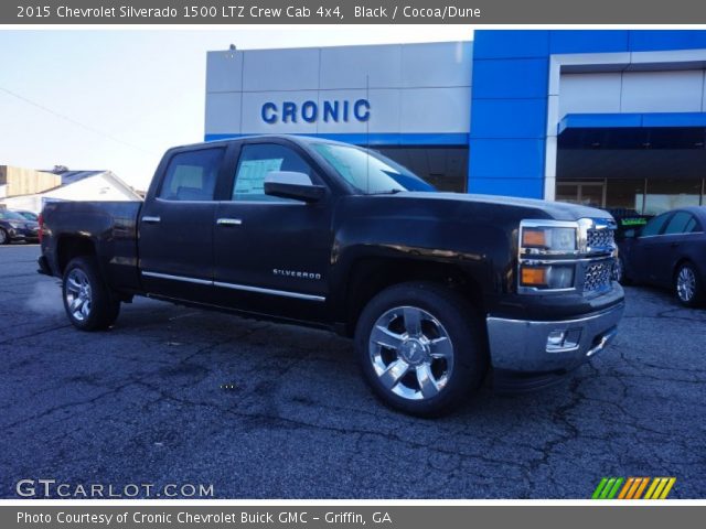 2015 Chevrolet Silverado 1500 LTZ Crew Cab 4x4 in Black
