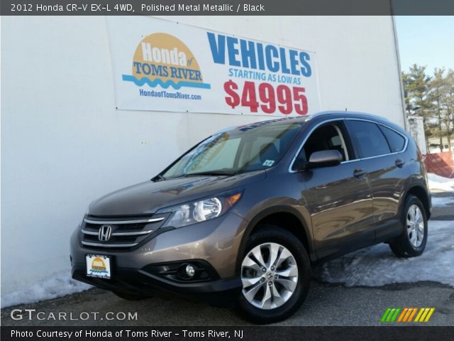 2012 Honda CR-V EX-L 4WD in Polished Metal Metallic