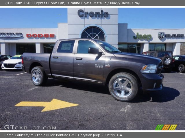 2015 Ram 1500 Express Crew Cab in Granite Crystal Metallic