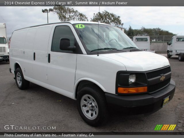 2014 Chevrolet Express 1500 Cargo WT in Summit White