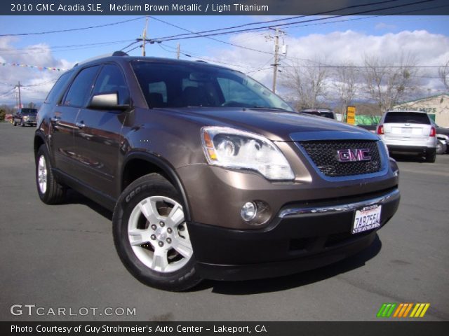 2010 GMC Acadia SLE in Medium Brown Metallic