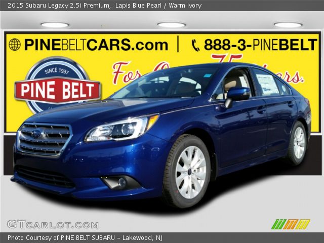 2015 Subaru Legacy 2.5i Premium in Lapis Blue Pearl