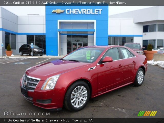 2011 Cadillac CTS 4 3.0 AWD Sedan in Crystal Red Tintcoat