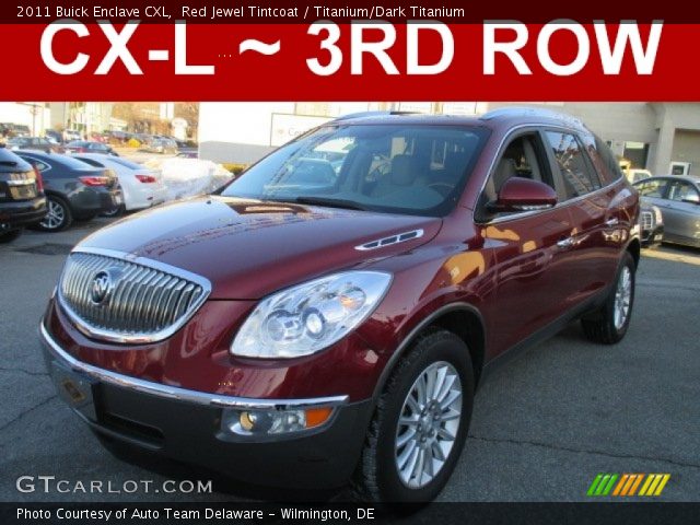 2011 Buick Enclave CXL in Red Jewel Tintcoat