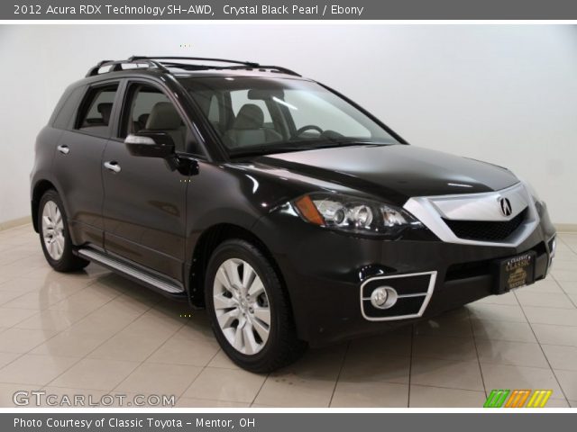 2012 Acura RDX Technology SH-AWD in Crystal Black Pearl